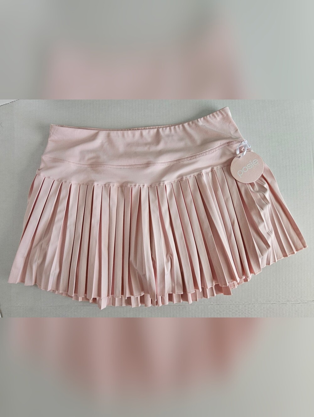 Pink Pleated Tennis Skort